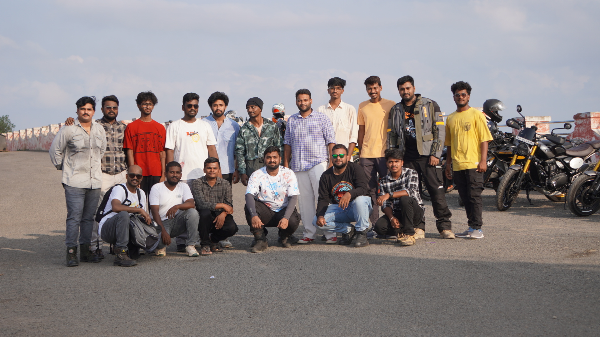 Ride to mallavaram dam