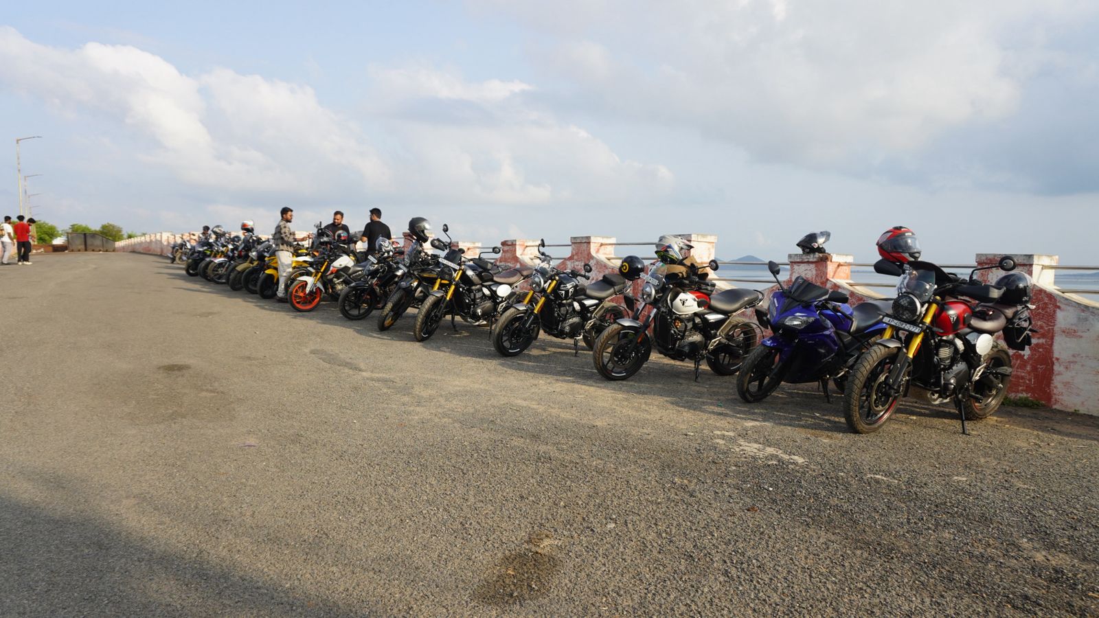 Ride to mallavaram dam